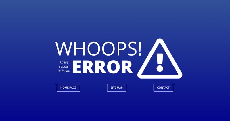 404 SVG Error Based Page