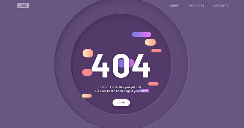 daily ui 404 Page