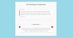 20+ Beautiful CSS Blockquotes [ With Explanation ] - Stackfindover