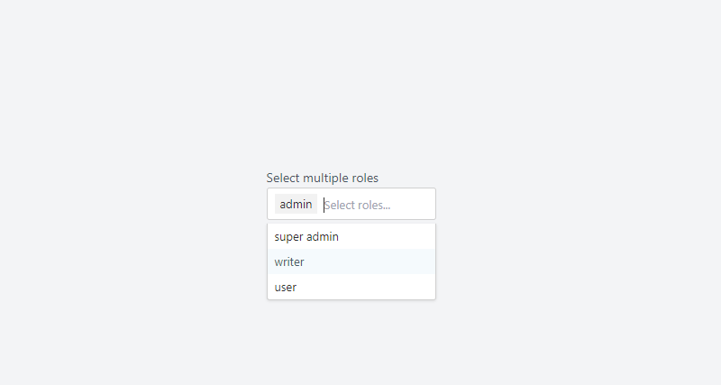 Pretty Multiselect Dropdown with tom-select