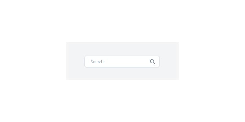 Simple search bar