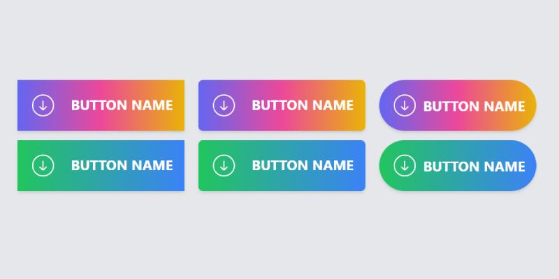 Fancy button with icon