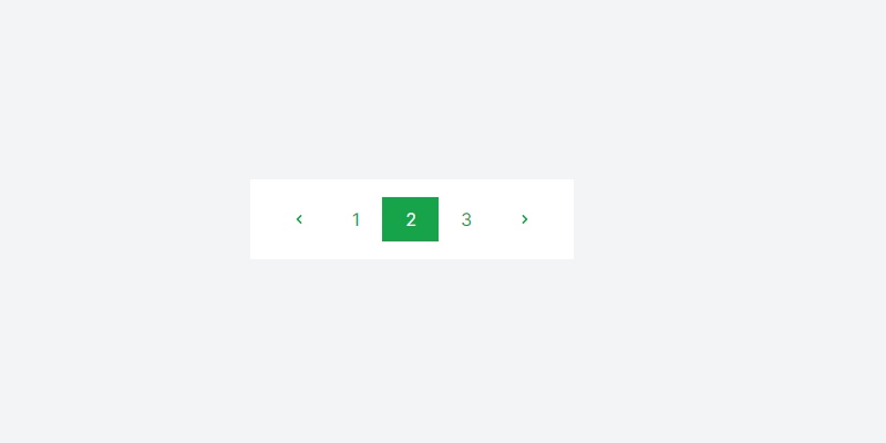 Tailwind CSS Pagination With Icons