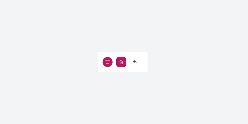 Tailwind CSS Rounded Icon Buttons