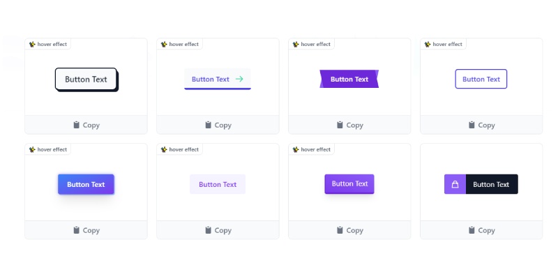 simple CSS Button examples