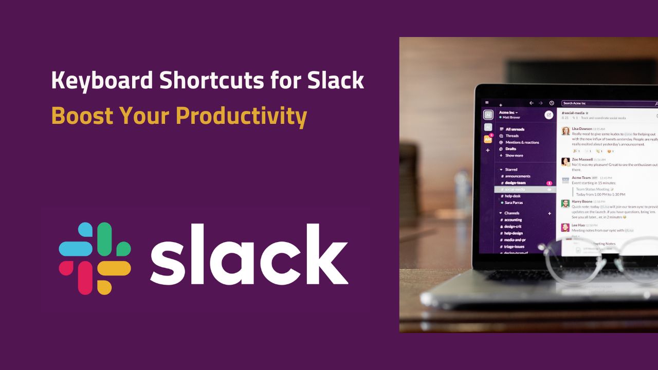 Keyboard Shortcuts for Slack