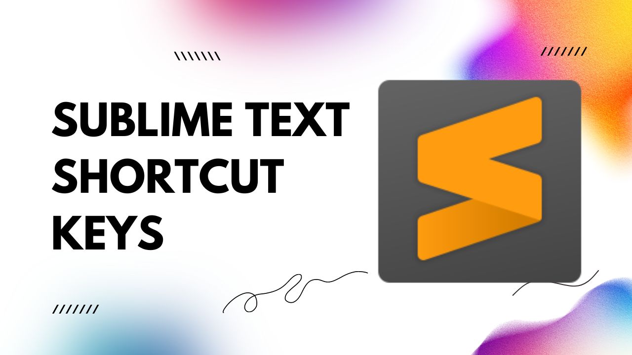 sublime text shortcuts windows