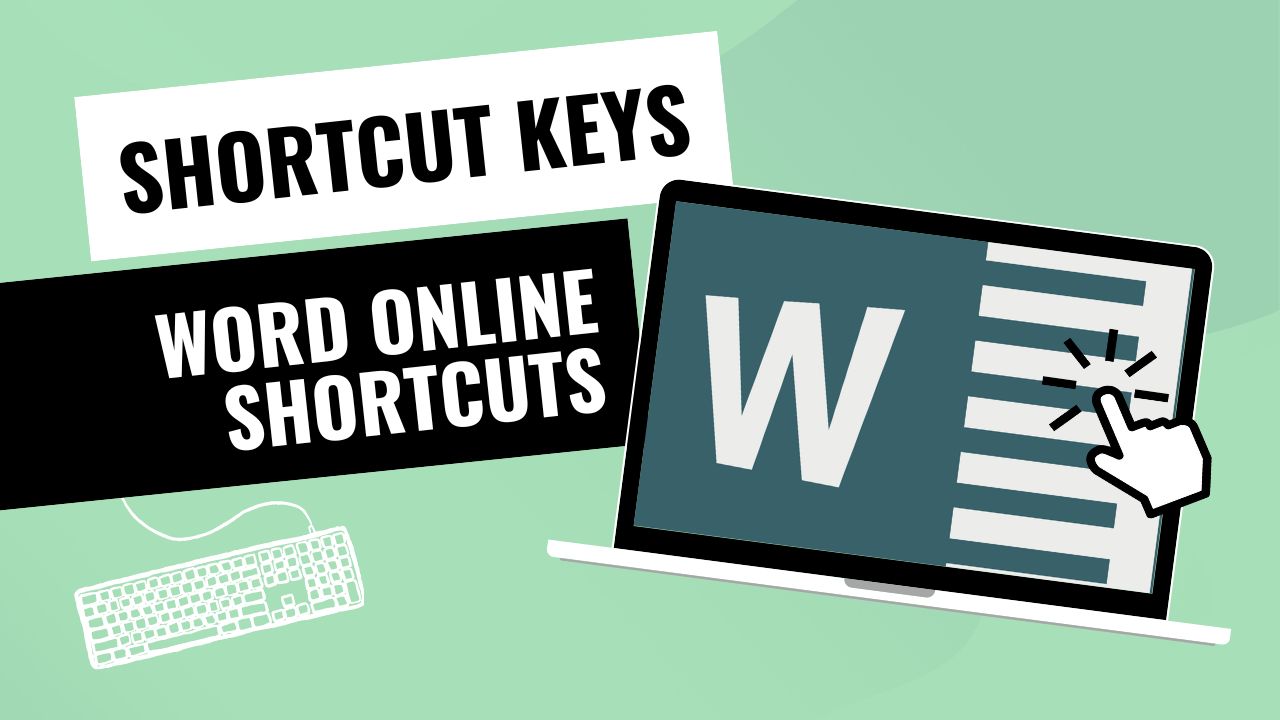 Word Online Shortcuts