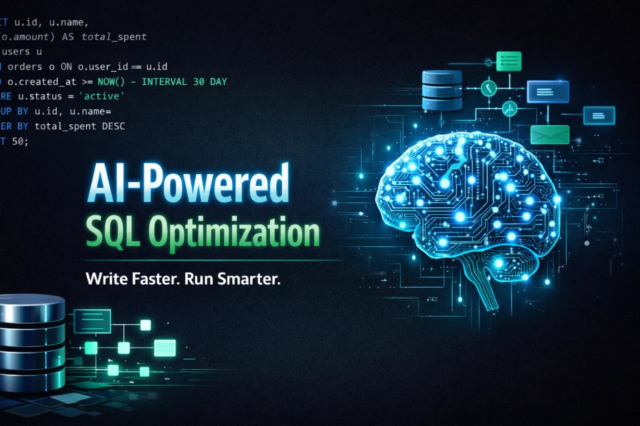 how to use ai to write optimized sql queries
