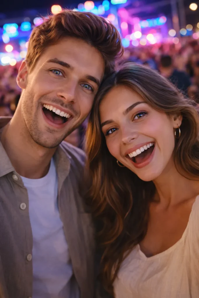 Festival Vibes Selfie