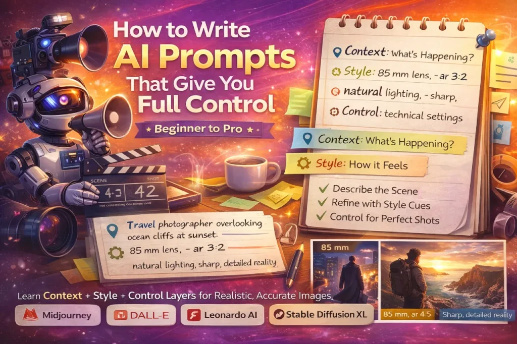 How to Write AI Prompts That Give You Full Control (Beginner to Pro)