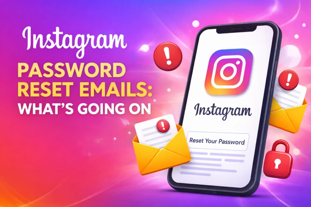 Instagram Password Reset Emails: Why You’re Getting Them (And What I’d Do If It Was My Account)