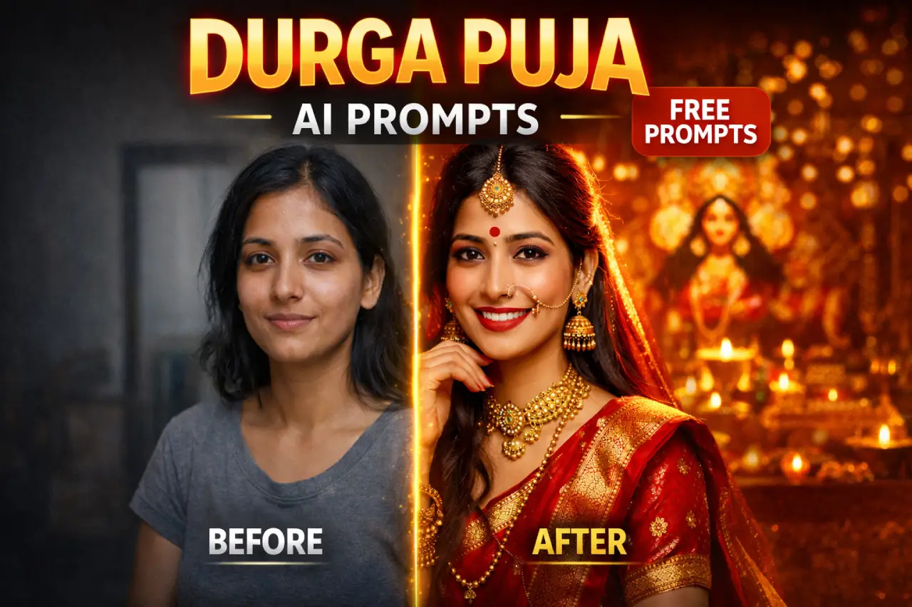 Durga Puja AI Photo Editing Prompts