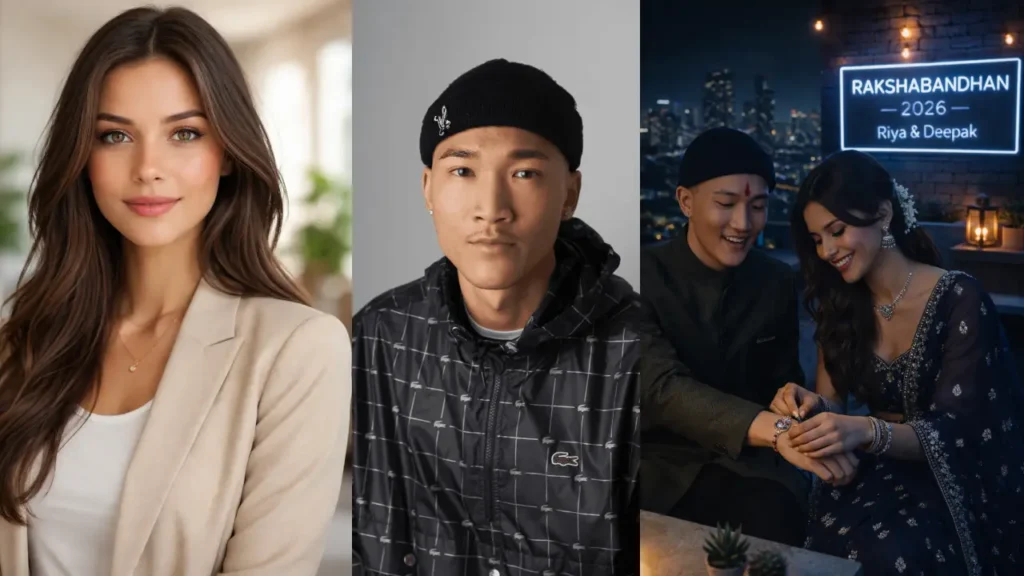 Raksha Bandhan AI Prompt Cinematic Rooftop Night — ChatGPT