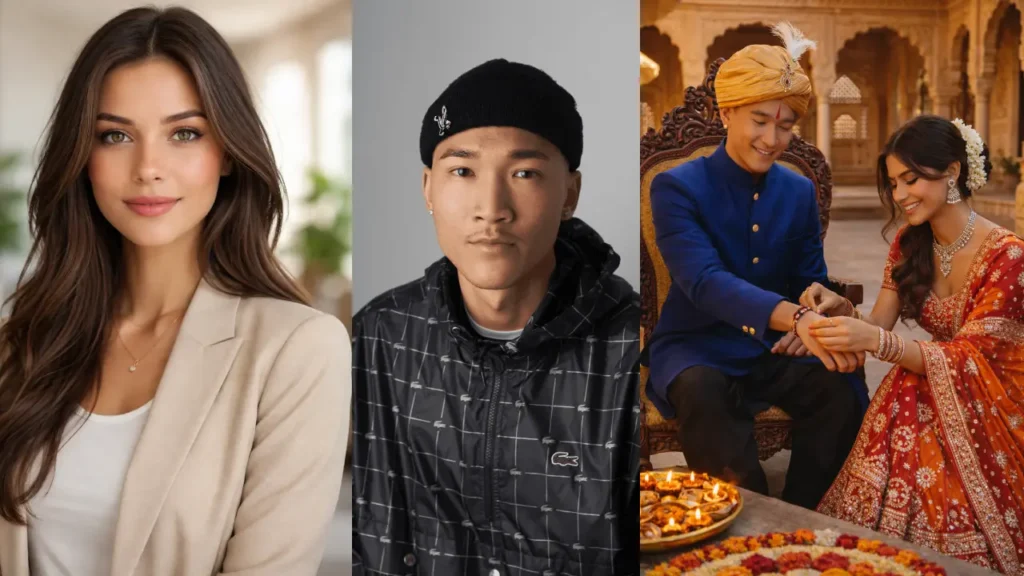 Raksha Bandhan AI Prompt Rajasthani Haveli Scene