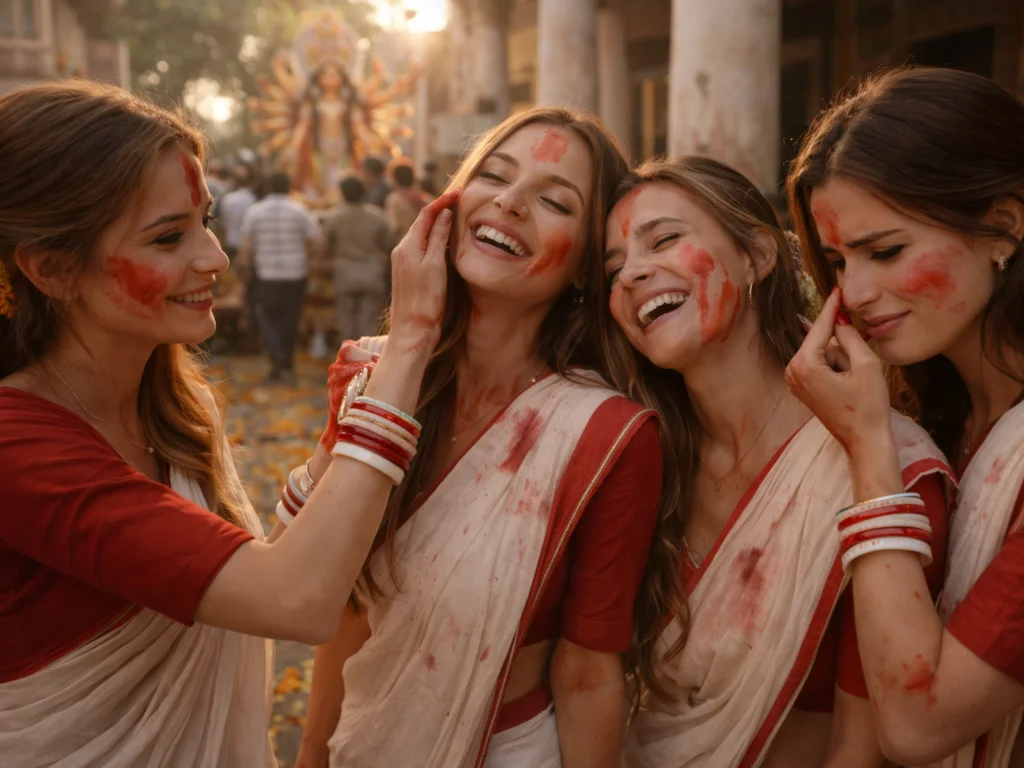 Sindoor Khela Women Group Portrait