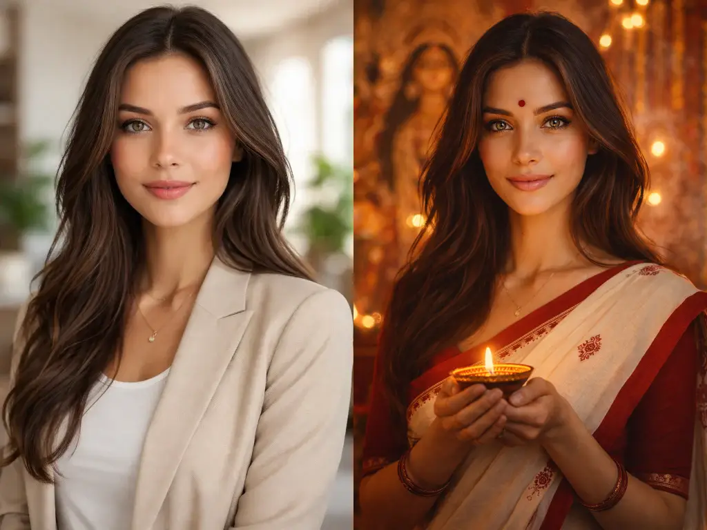 Your Portrait with Devi Darshan