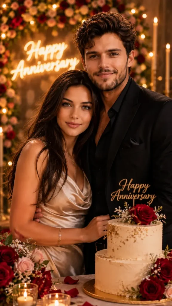 Anniversary Cake Celebration