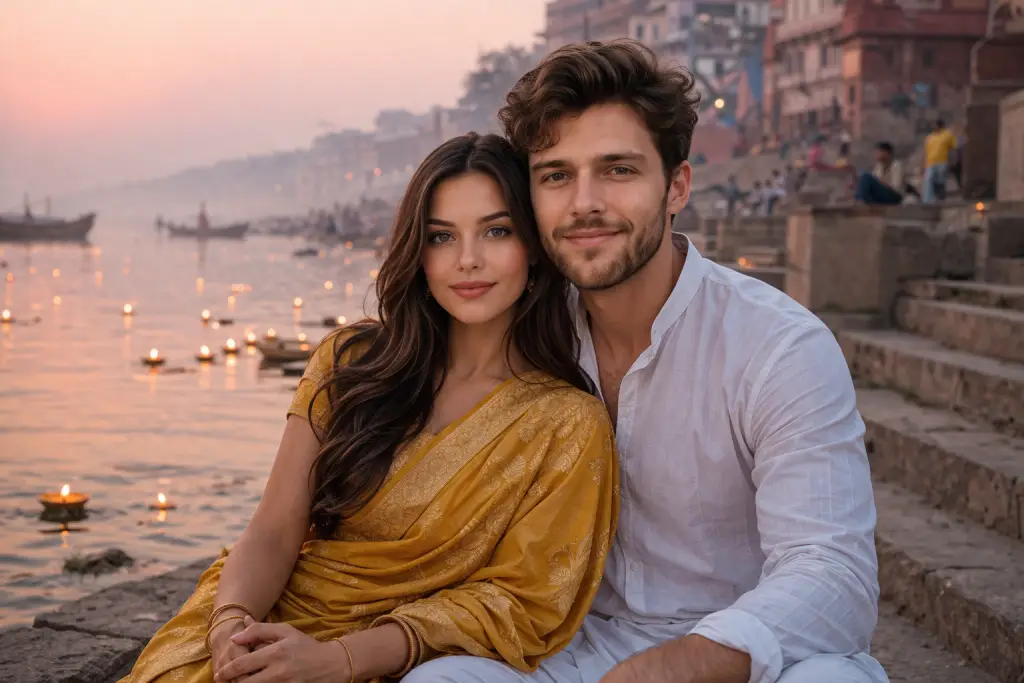 Indian & Festive Romantic Couple Prompts