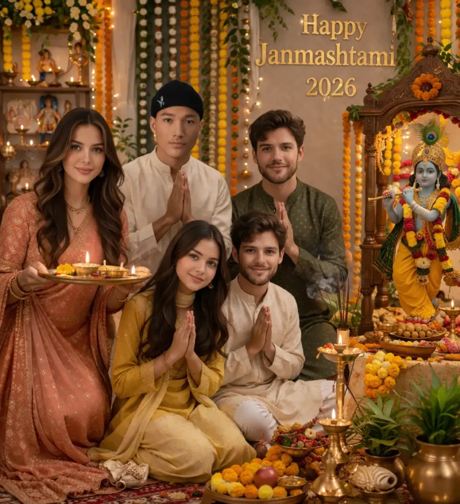 Janmashtami family puja AI prompt