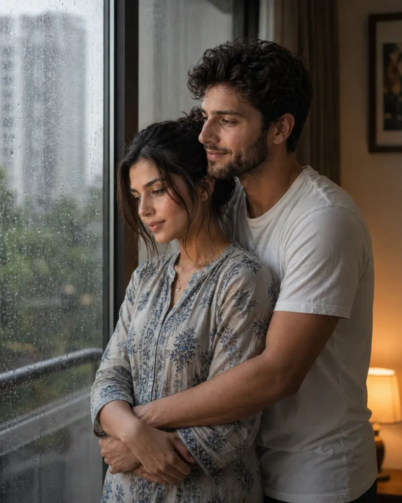Watching Rain from the Window Prompt