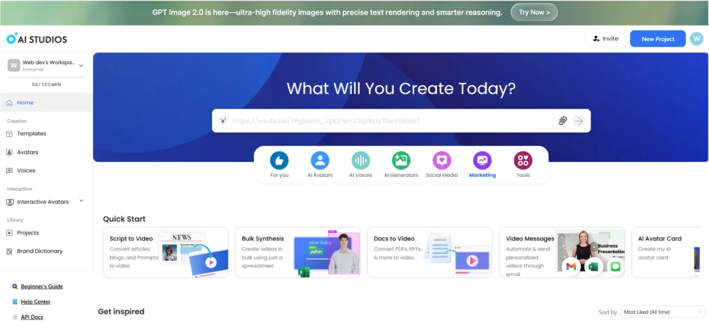 AI Studios Marketing Tools
