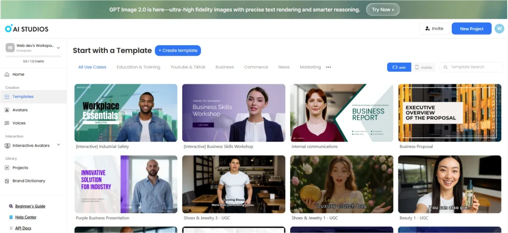 AI Studios Templates