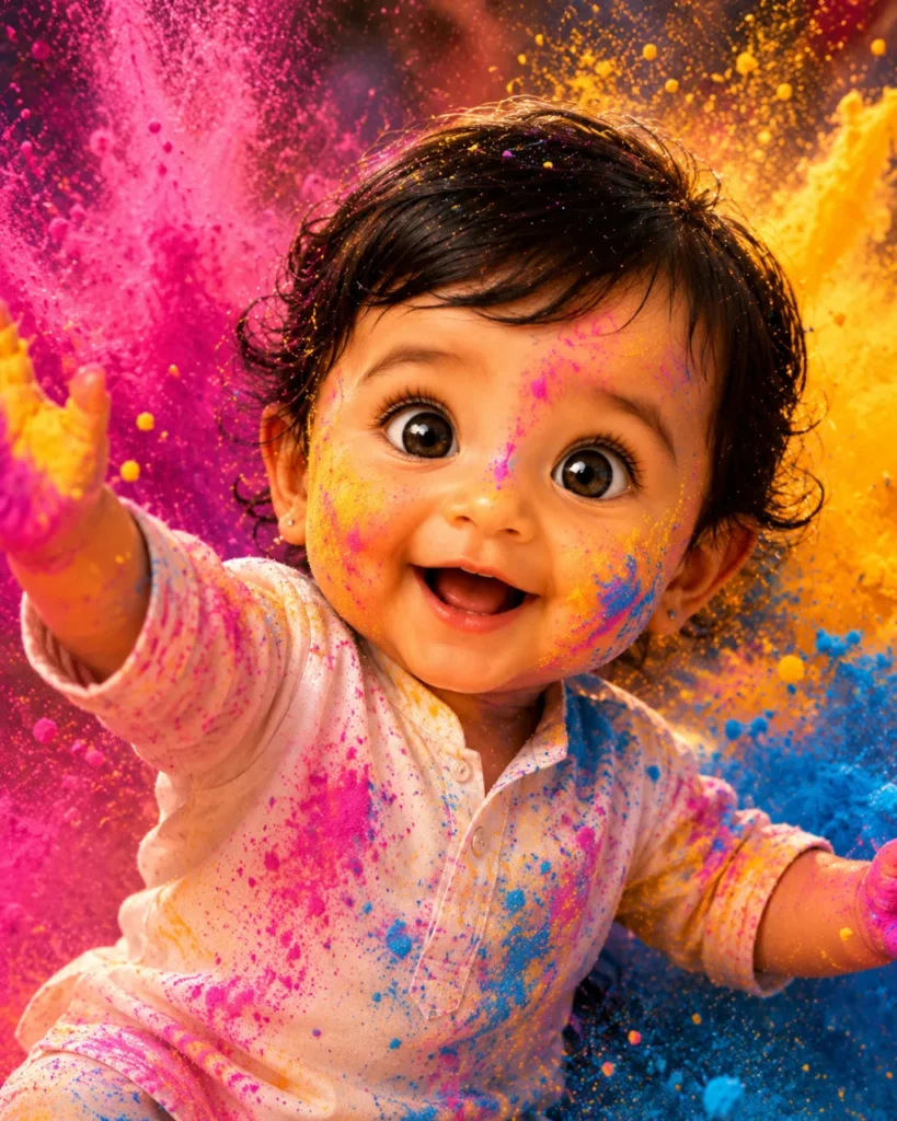 Holi Pixar Baby