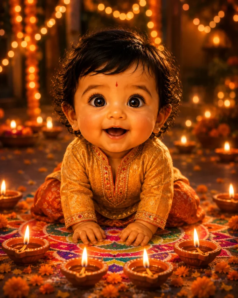 Pixar Diwali Scene