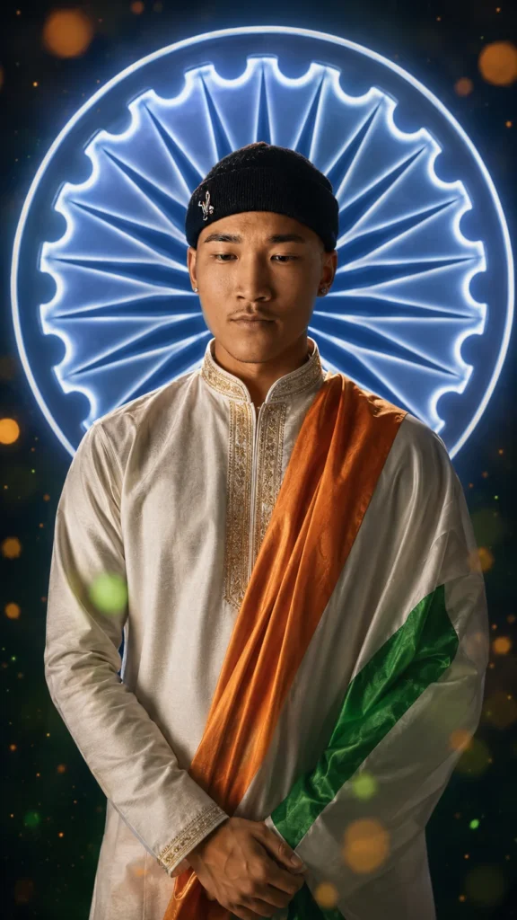 Ashoka Chakra Tribute Prompt