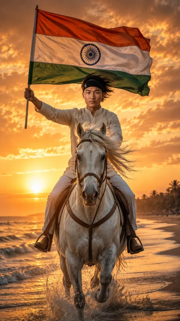 Horseback Freedom Rider Prompt