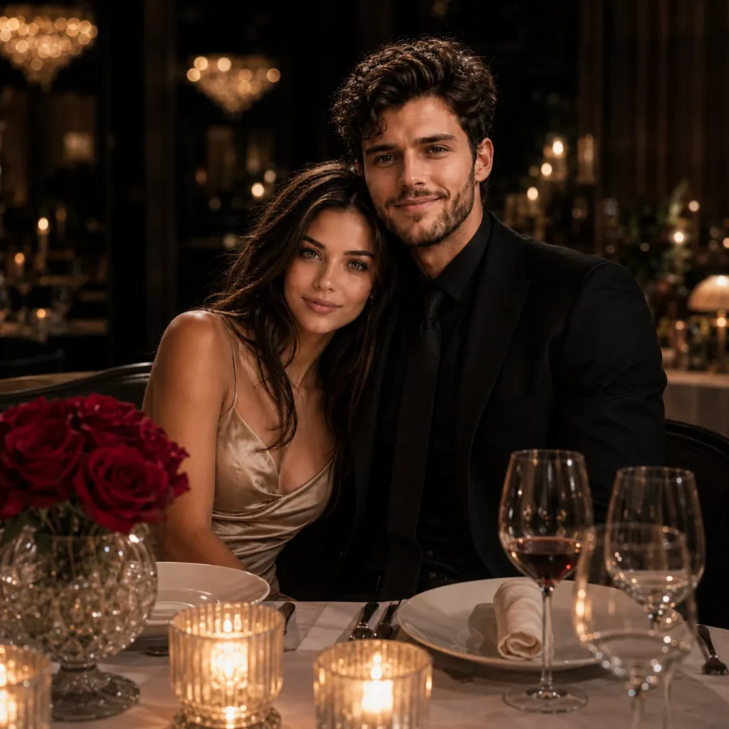 Luxury Candlelit Dinner Prompt