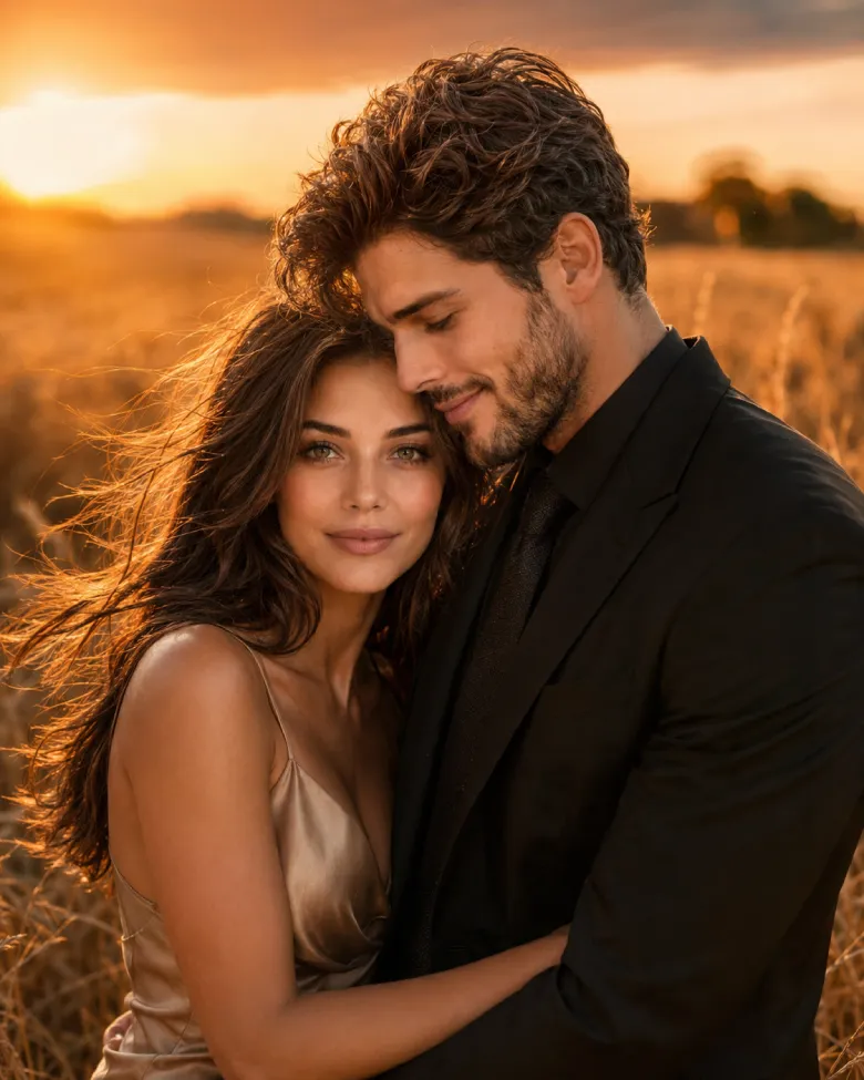 Romantic Golden Hour Prompts