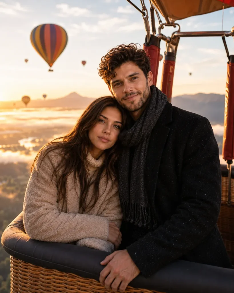 Romantic Hot Air Balloon Adventure