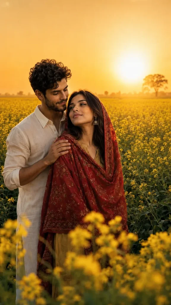 Village Love Story Couple Prompt