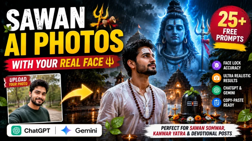 25+ Sawan AI Photo Editing Prompts for ChatGPT & Gemini (2026)