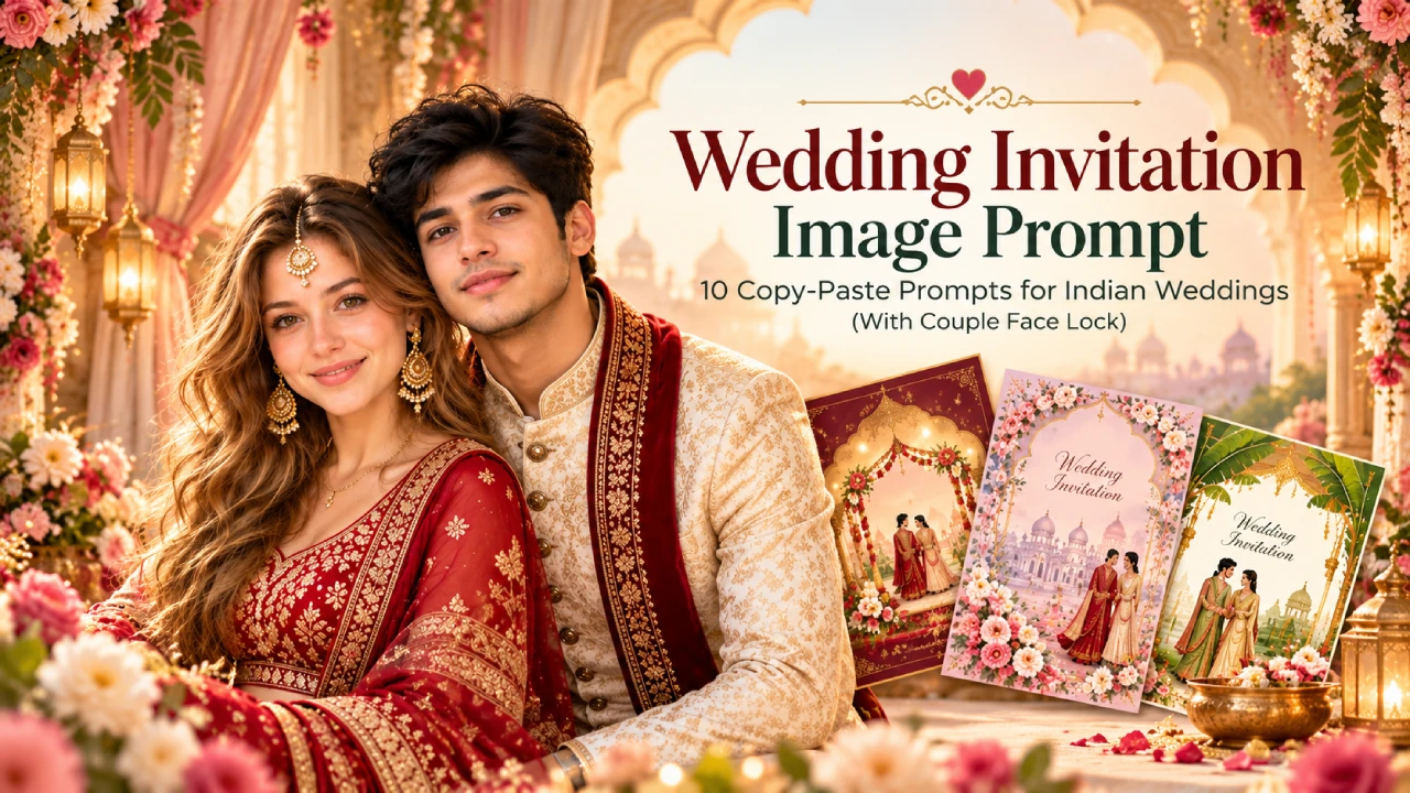 Wedding Invitation Image Prompt